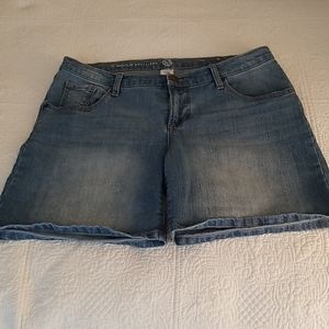 Denim shorts